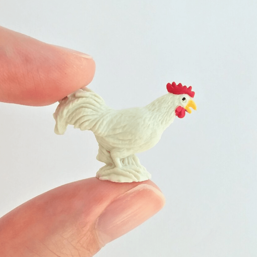 Tiny Rubber Chicken Safari Ltd 