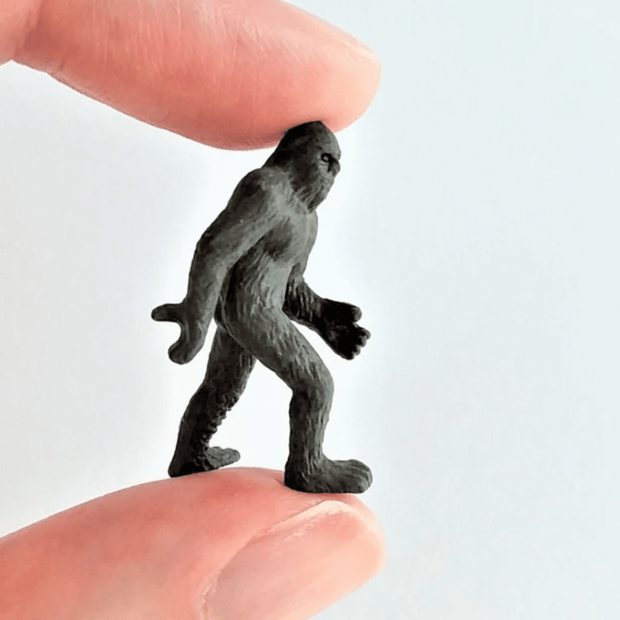 Tiny Rubber Bigfoot Safari Ltd 