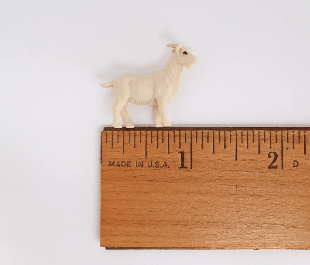 Tiny Rubber Goat Safari Ltd 