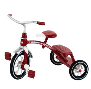 World&#39;s Smallest Radio Flyer Classic Red Dual Deck Tricycle Super Impulse 