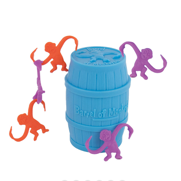 World&#39;s Smallest Smallest Barrel Of Monkeys