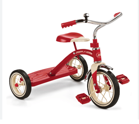 World&#39;s Smallest Radio Flyer Classic Red Dual Deck Tricycle Super Impulse 