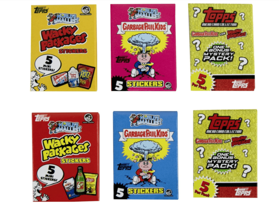 World&#39;s Smallest Topps Mini Cards Super Impulse 