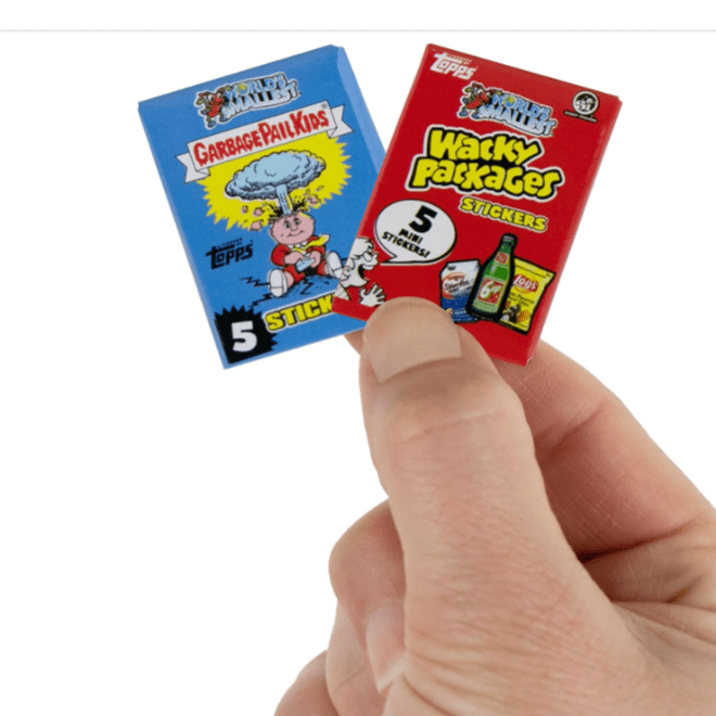 World&#39;s Smallest Topps Mini Cards Super Impulse 