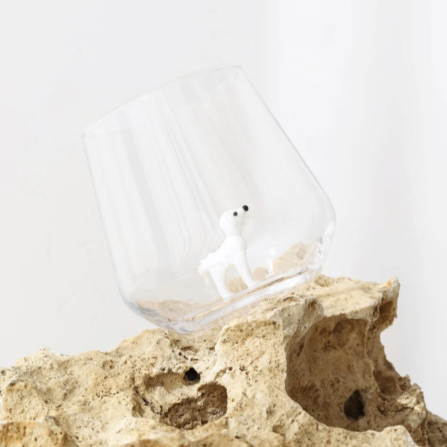 Tiny Animal Wine Glass, Sheep