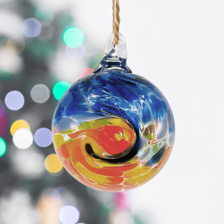 handmade glass mini ornaments