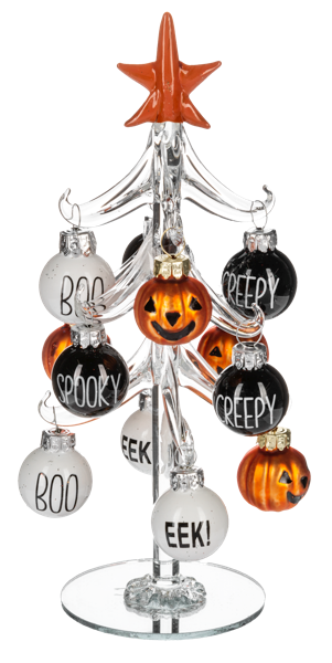 Boo Glass Tree 36