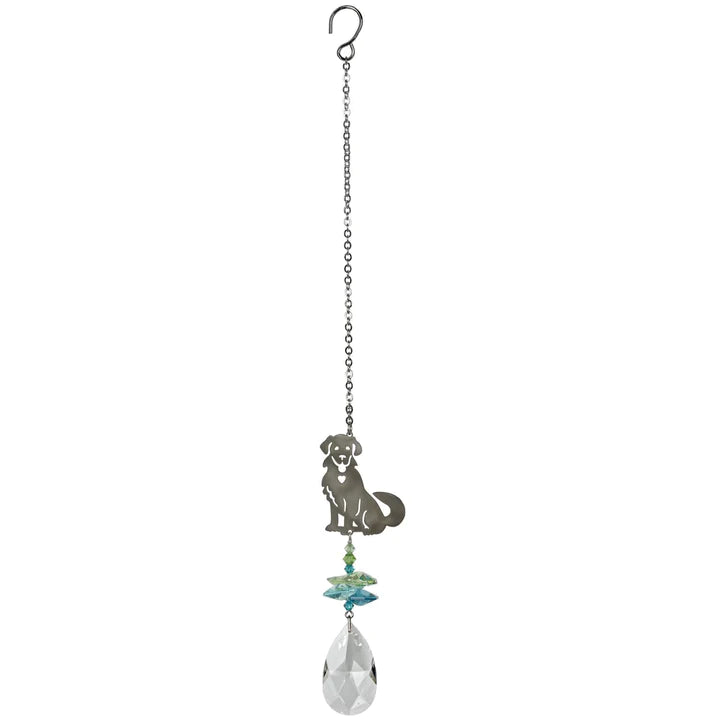 Crystal Fantasy Dog Suncatcher, 11 Woodstock Chimes 