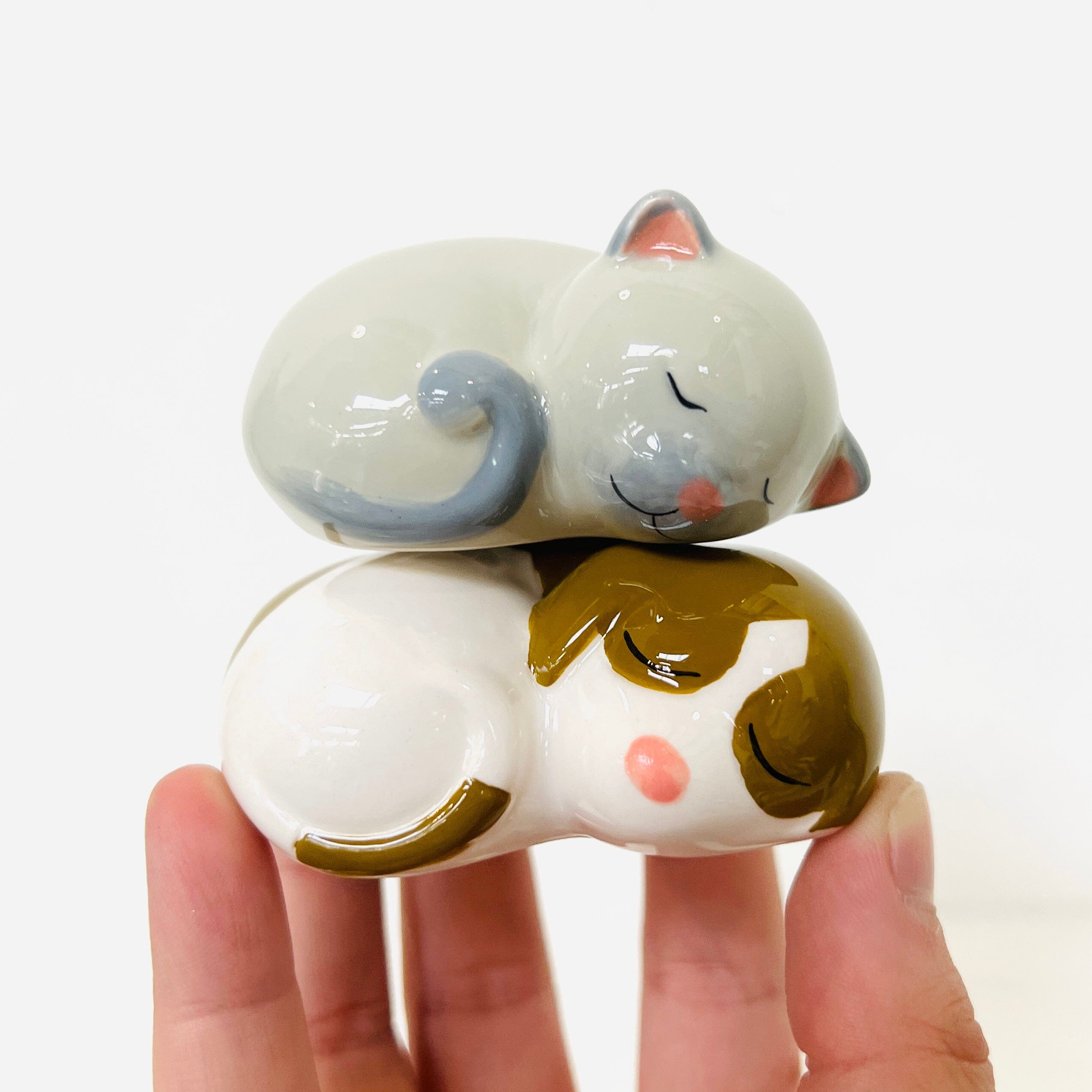 Best Friends Salt and Pepper Shakers - Luke Adams Glass Blowing Studio