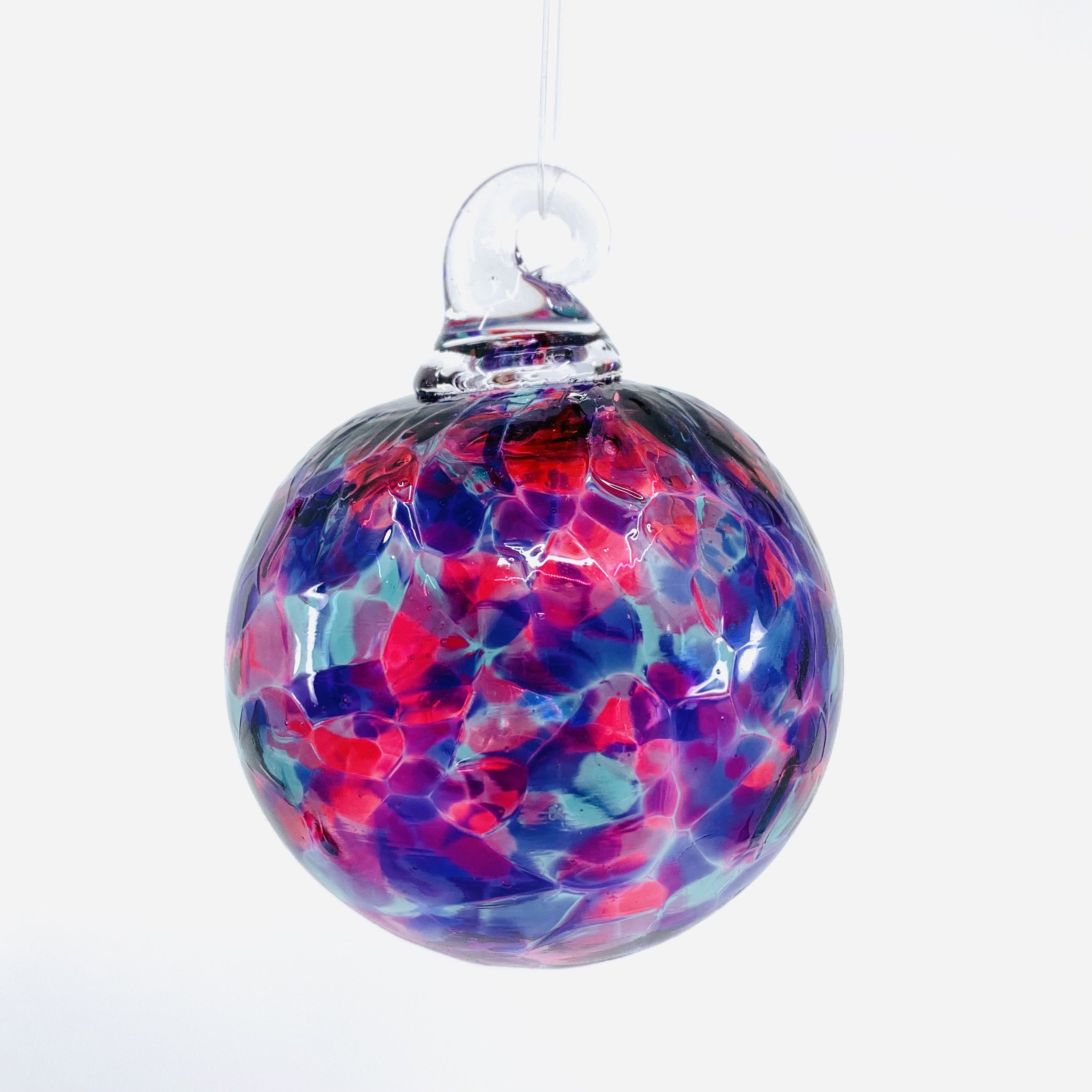 FREE SHIPPING* Mini Ornament, Starry Night - Luke Adams Glass Blowing Studio