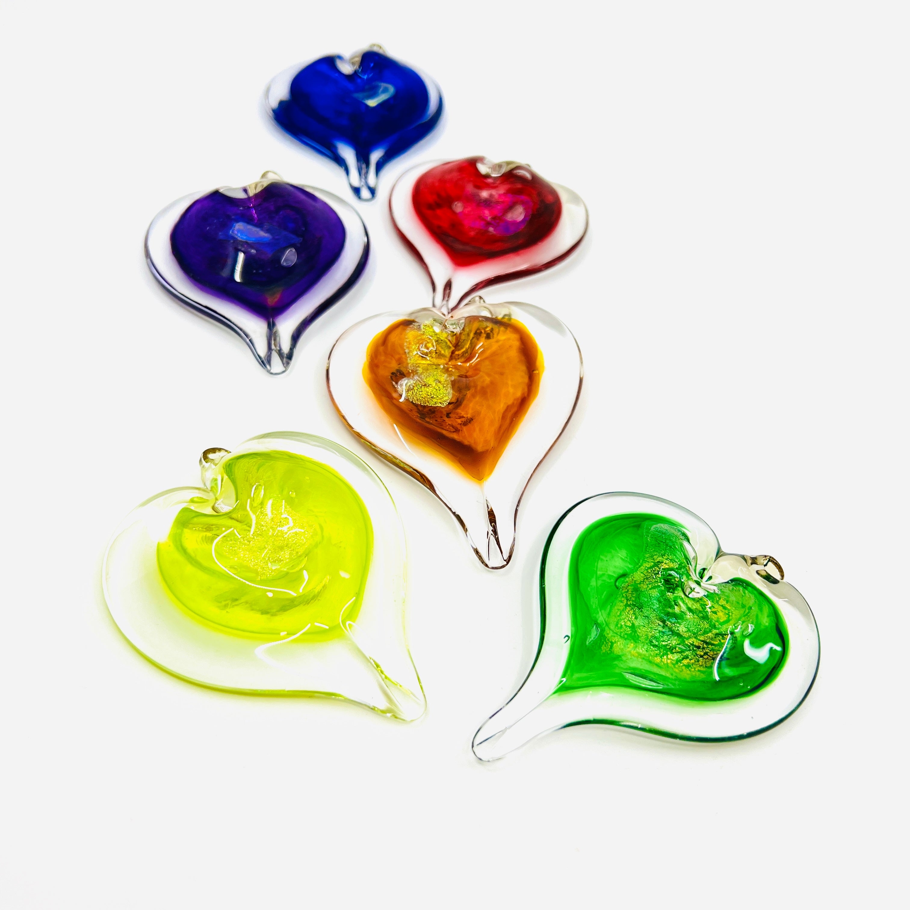 Heart Ornament, Sapphire