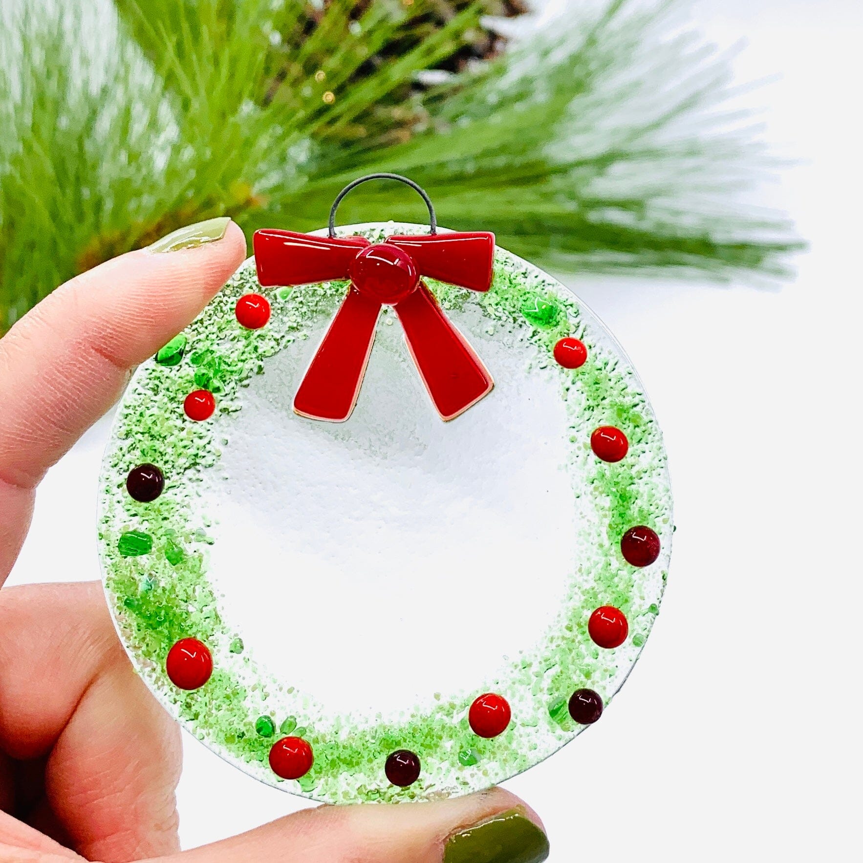 Glass Christmas Ornament