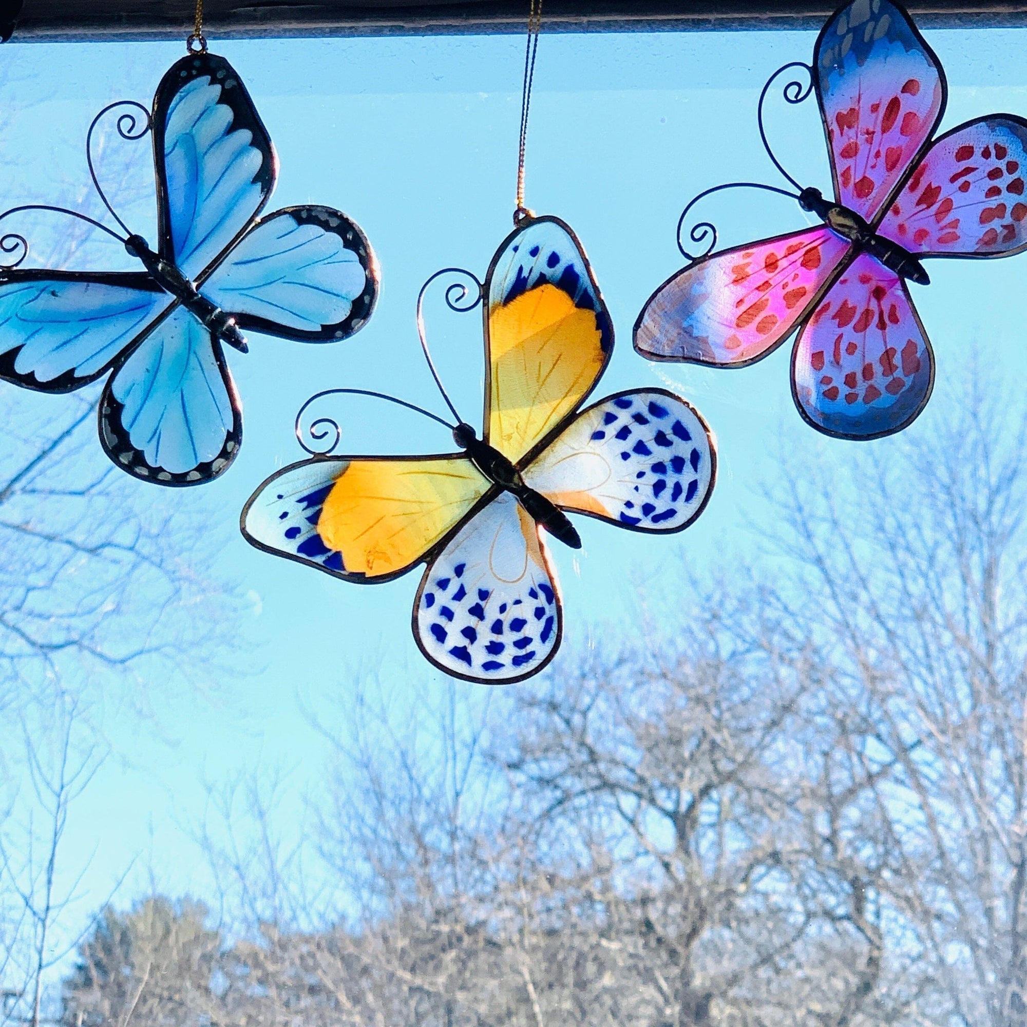 Butterfly Suncatcher 15 Ornament Kubla Craft 