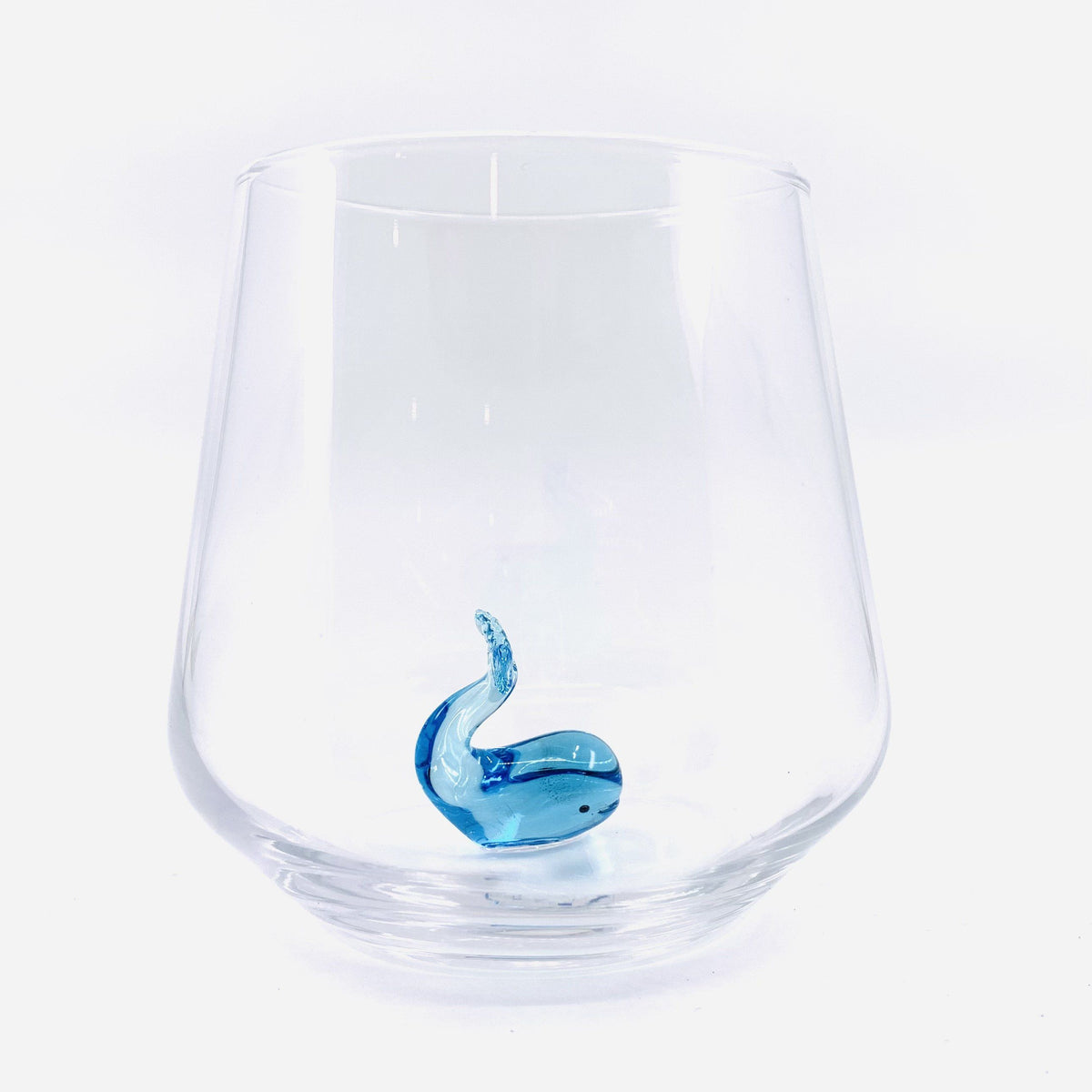 Tiny Animal Drinking Glass - Whale MiniZoo 