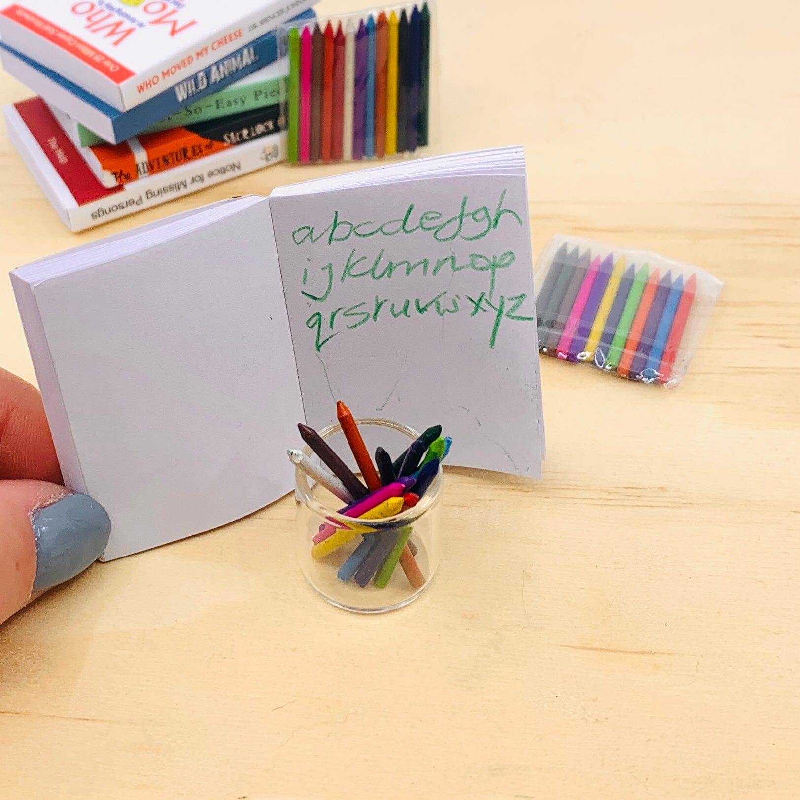 Tiniest Coloring Pencils - Luke Adams Glass Blowing Studio