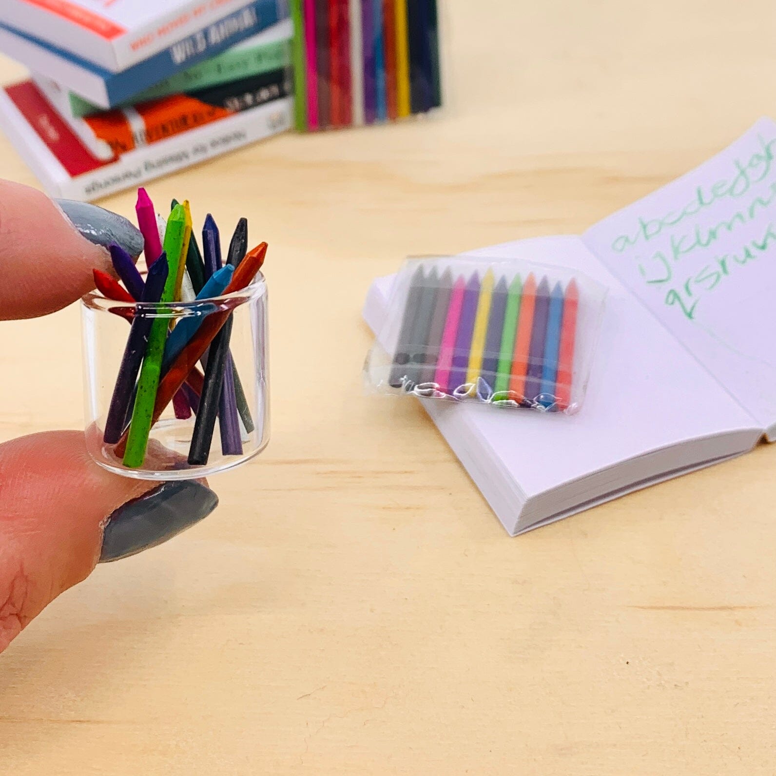 Tiniest Coloring Pencils Luke Adams Glass Blowing Studio 