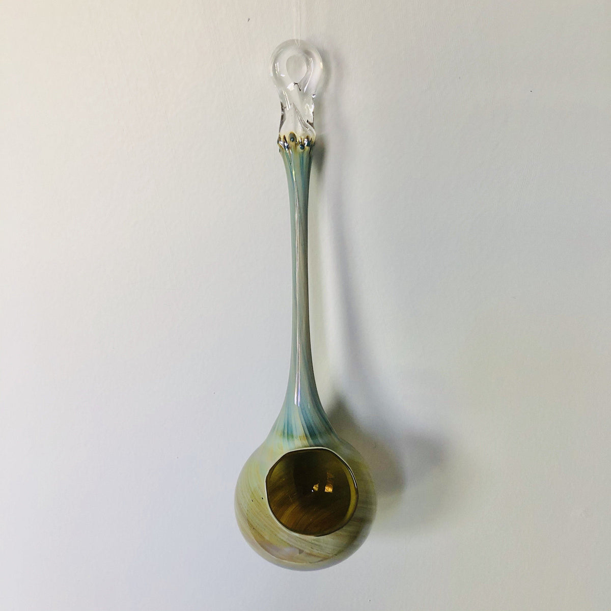 Air Plant Hanging Drop Vase 137 Luke Adams Glass Blowing Studio 