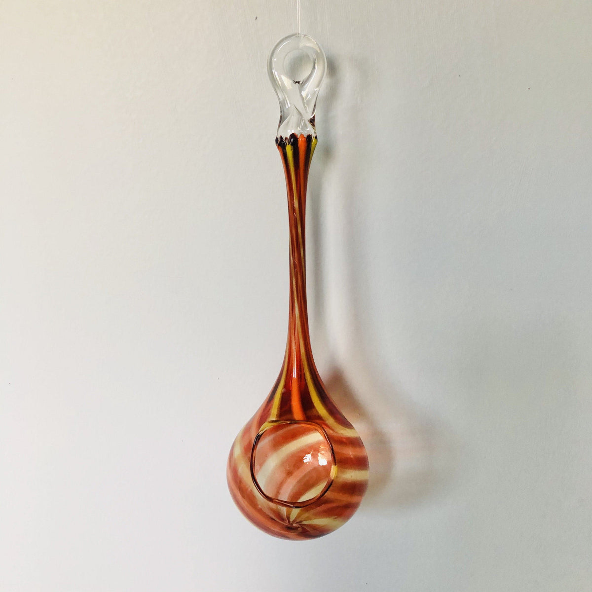 Air Plant Hanging Drop Vase 131 Luke Adams Glass Blowing Studio 