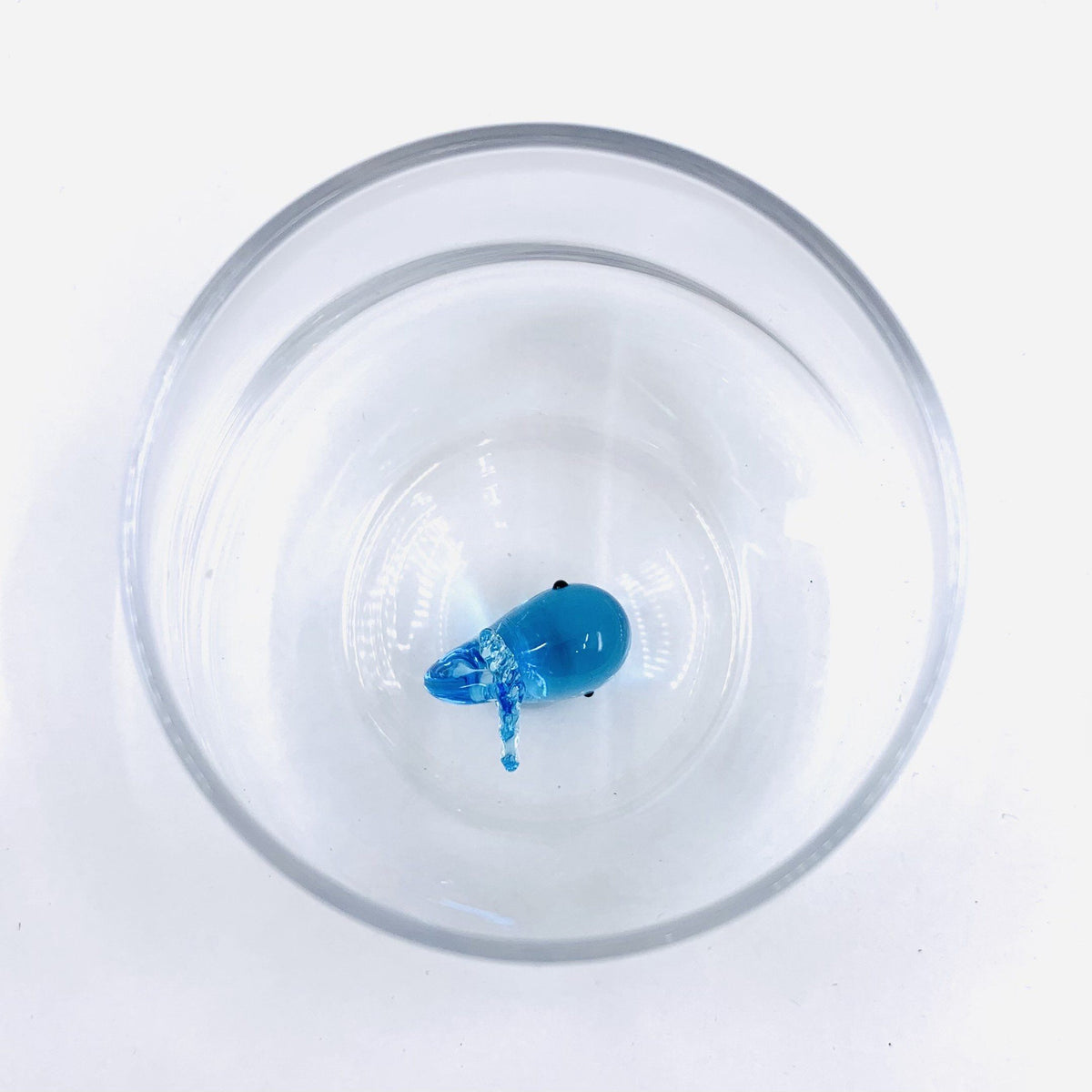 Tiny Animal Drinking Glass - Whale MiniZoo 