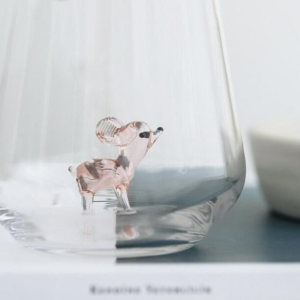 Tiny Animal Drinking Glass - Bambi MiniZoo 