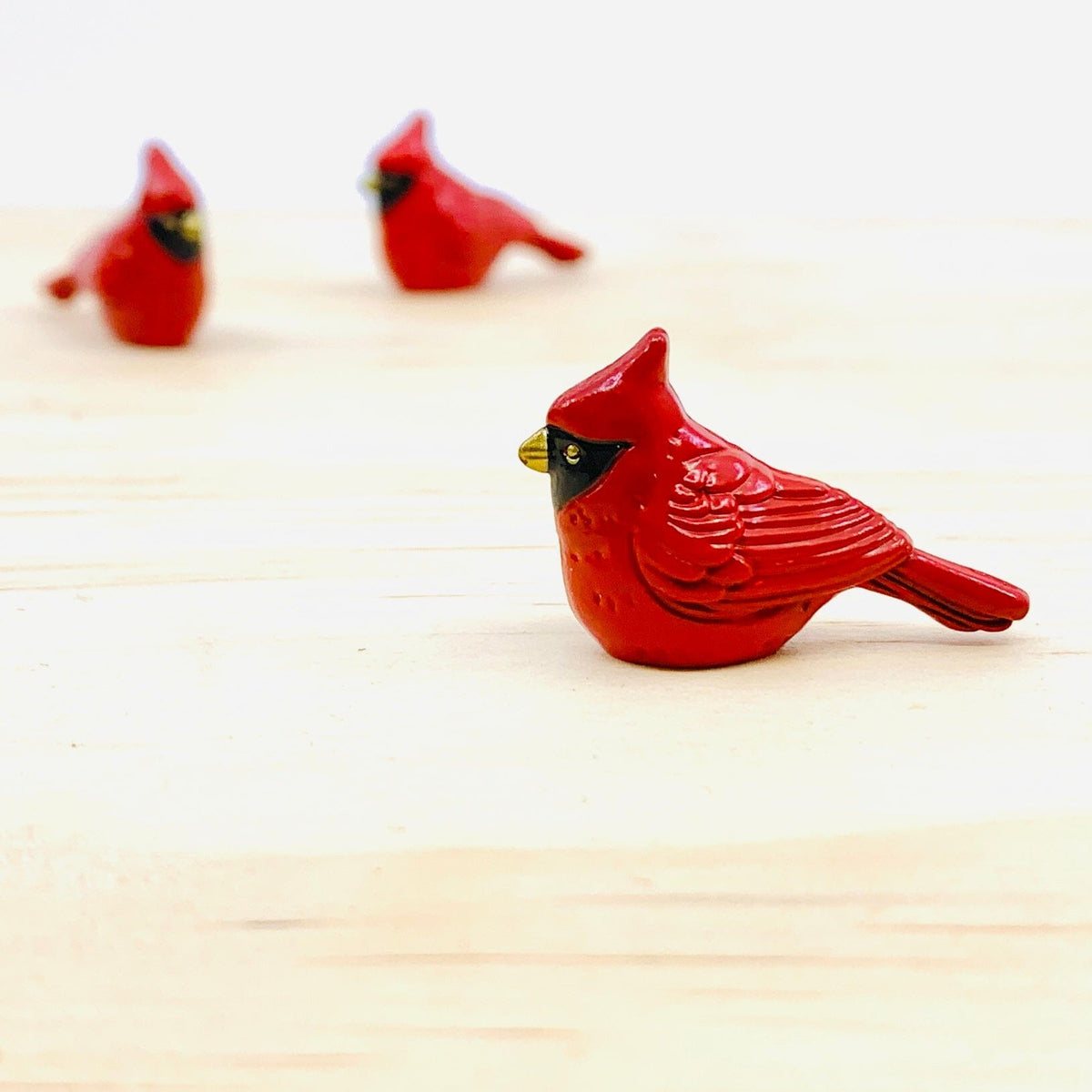 Lucky Little Cardinal Pocket Charm Miniature GANZ 