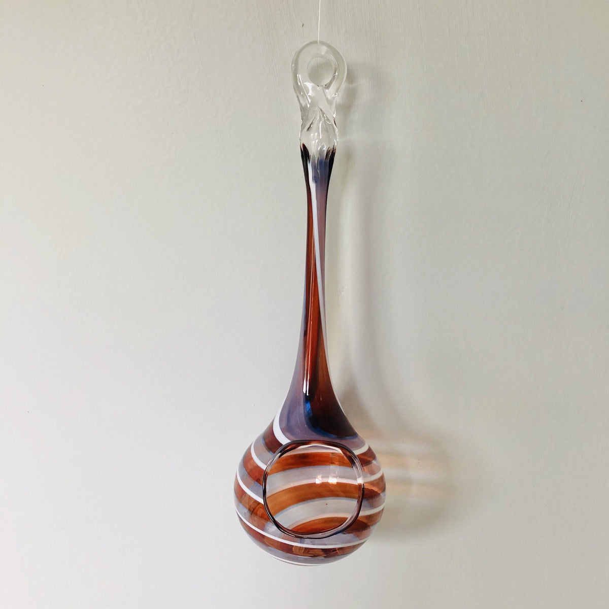 Air Plant Hanging Drop Vase 122 Luke Adams Glass Blowing Studio 