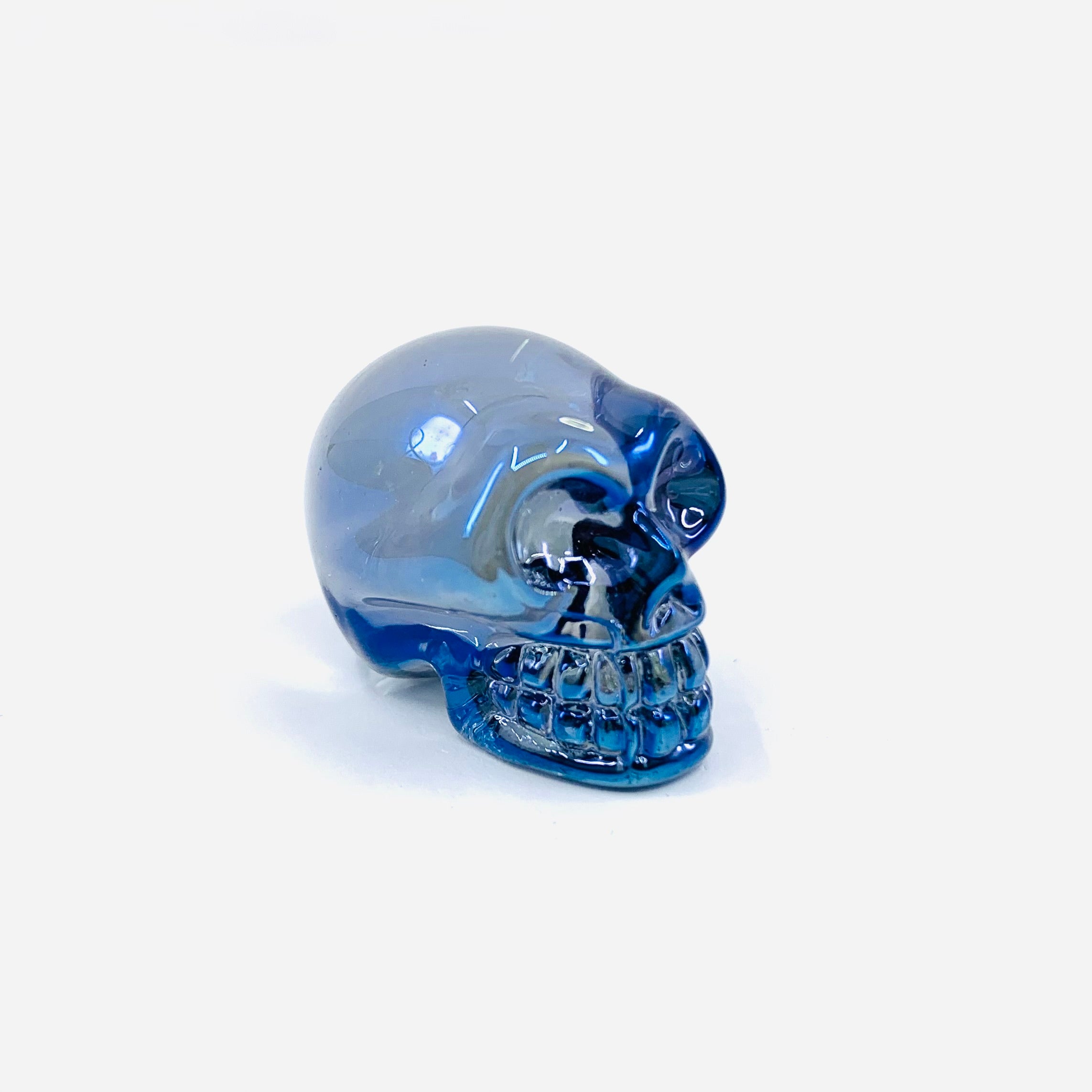 Vintage Lucite Skull Beads | Totem Carvings