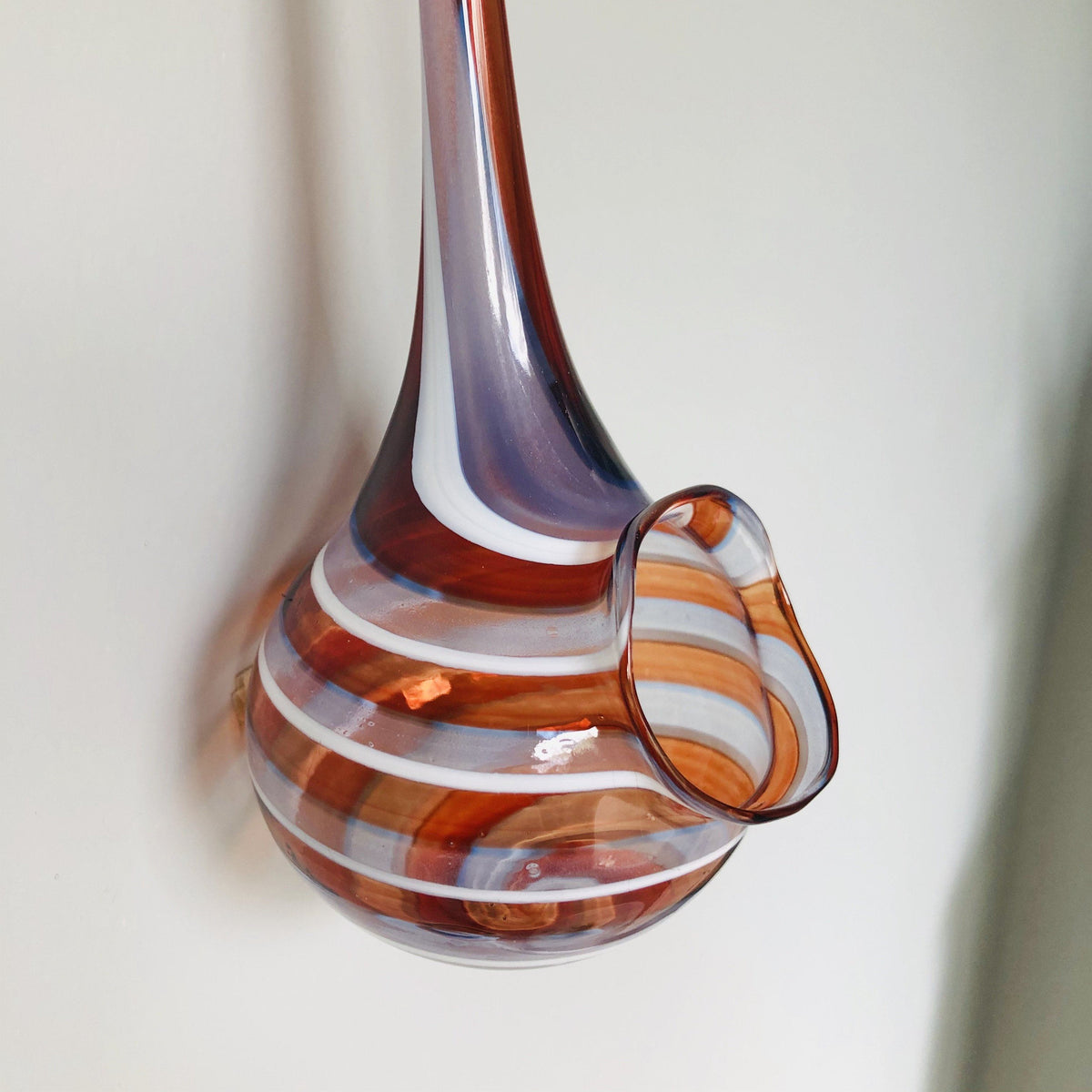 Air Plant Hanging Drop Vase 122 Luke Adams Glass Blowing Studio 