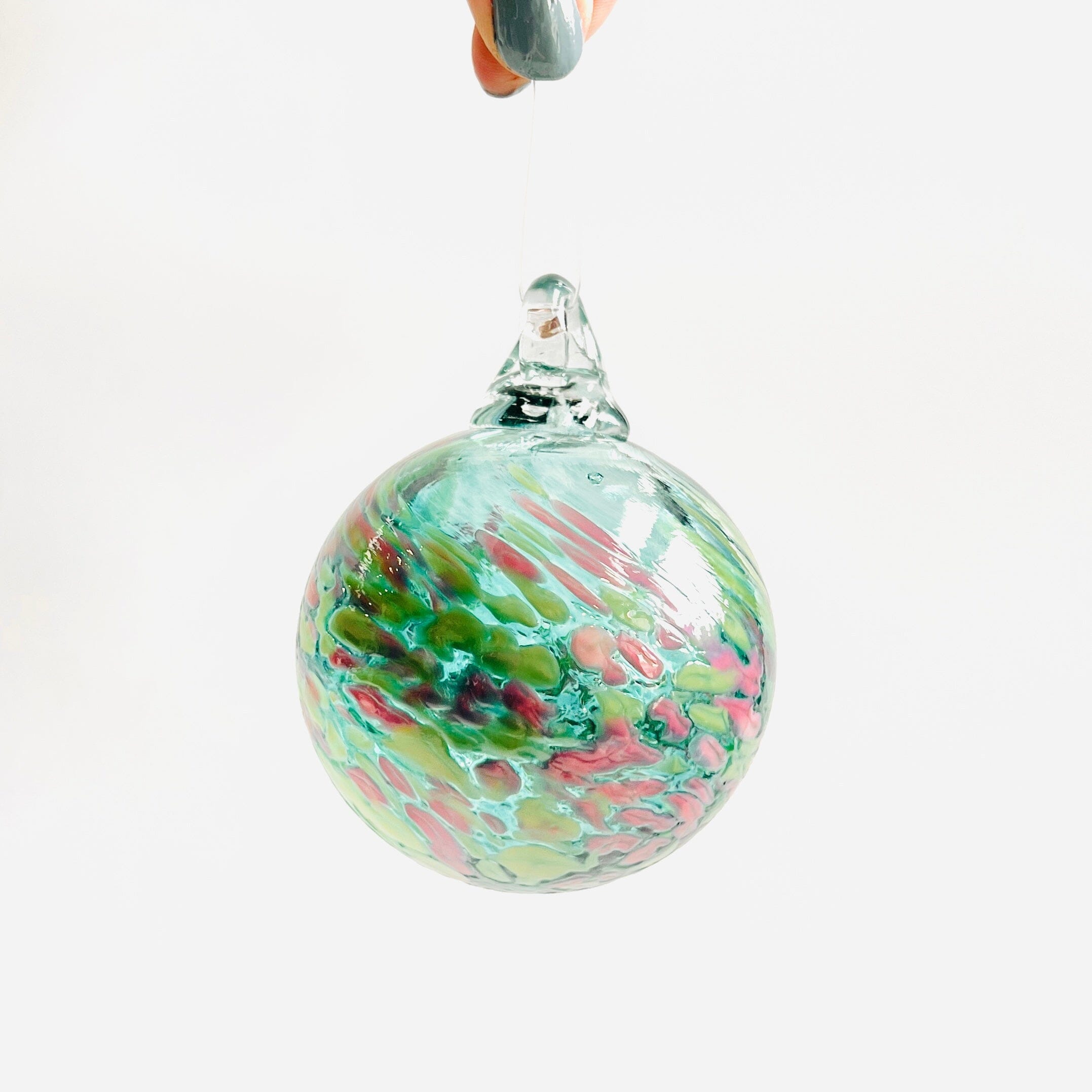 FREE SHIPPING* Mini Ornament, Starry Night - Luke Adams Glass Blowing Studio