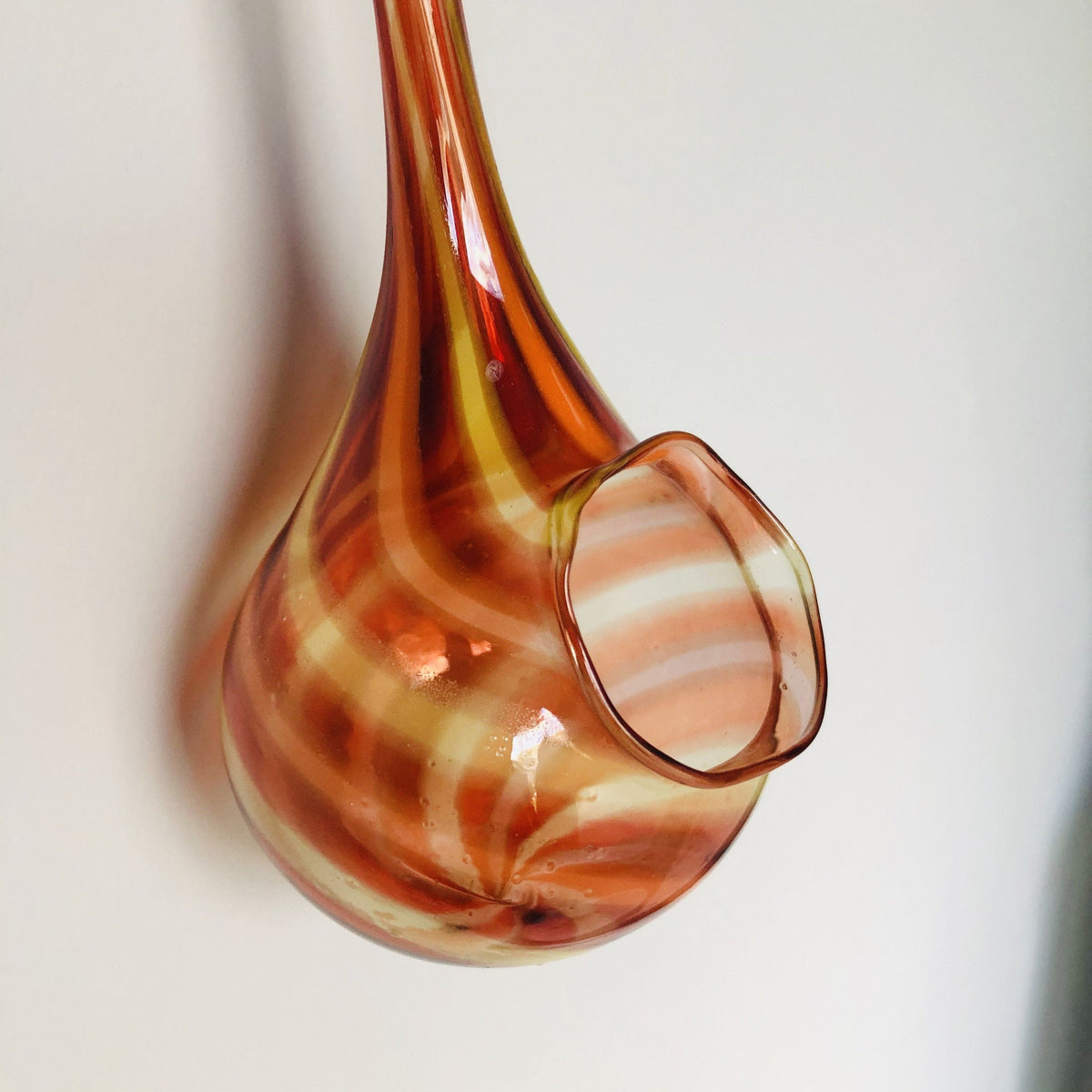 Air Plant Hanging Drop Vase 131 Luke Adams Glass Blowing Studio 