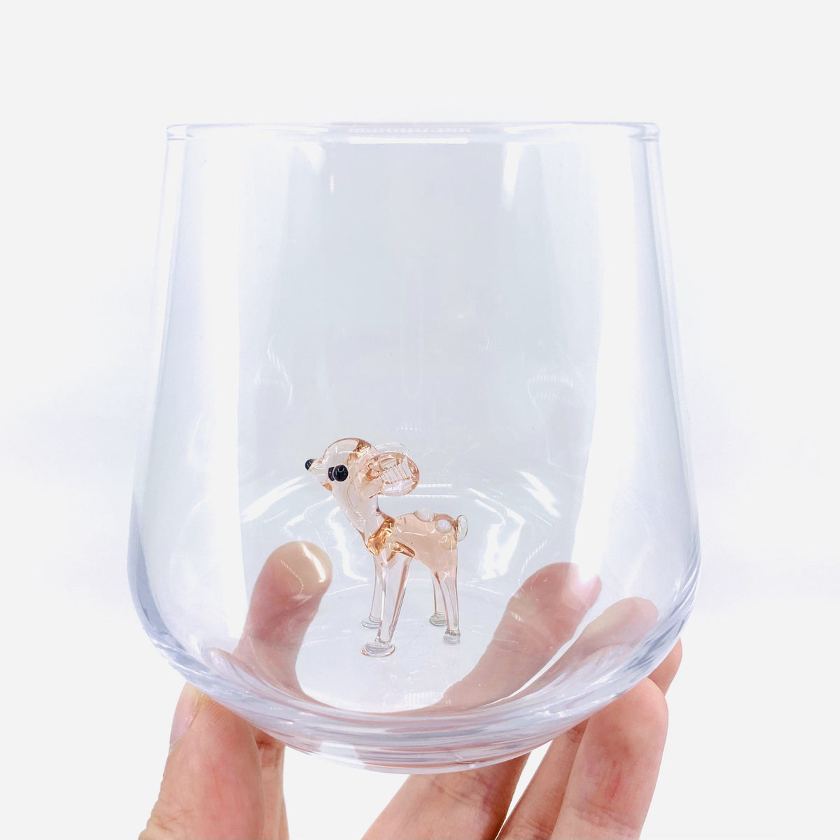 Tiny Animal Drinking Glass - Bambi MiniZoo 