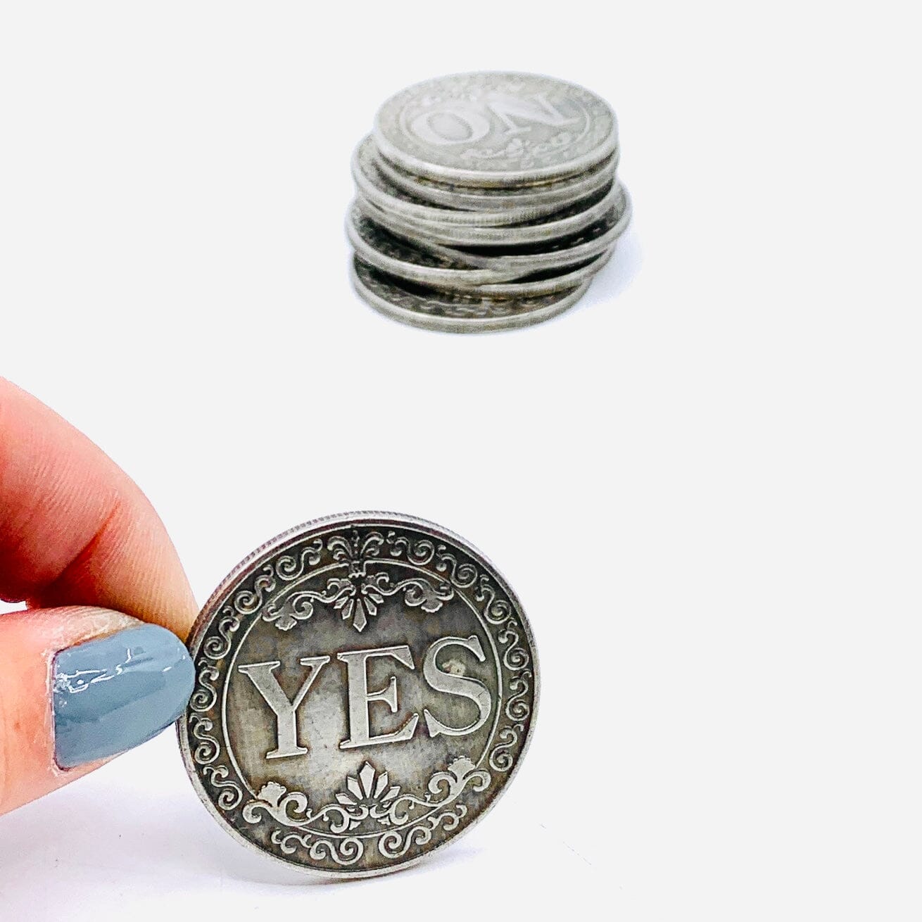 Yes No Decision Coin 341